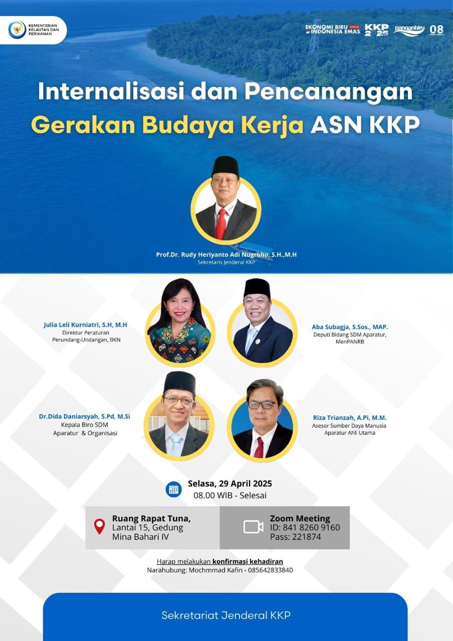 Internalisasi dan Perancangan Gerakan Budaya Kerja ASN KKP