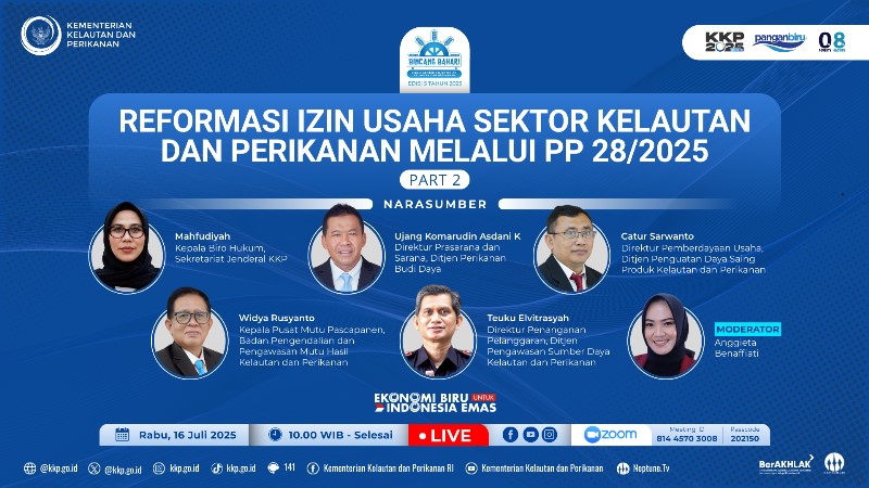 Reformasi Izin Usaha Sektor Kelautan dan Perikanan Melalui PP 28/2025