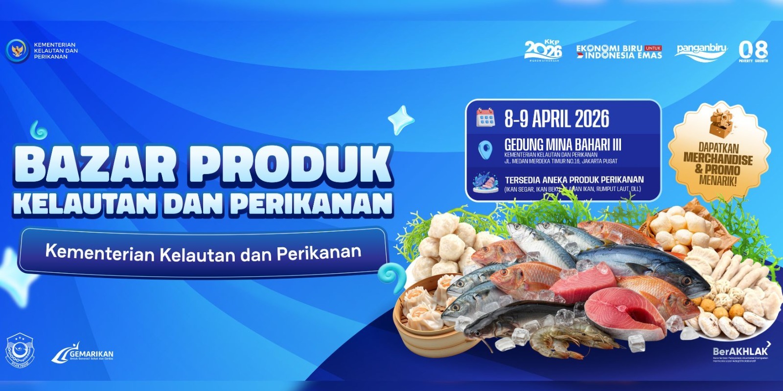 Bazar Produk Perikanan Bulan April 2026