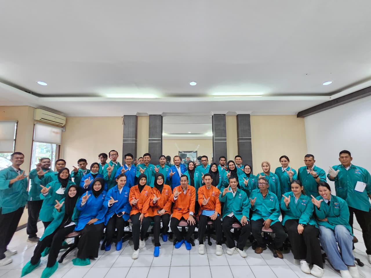 BPPMHKP Balikpapan menyelenggarakan Refreshment dan Pembentukan Panelis Terlatih Pengujian Organoleptik Dengan Pedoman SNI 2346 : 2015 Pengujian Sensori pada Produk Perikanan.