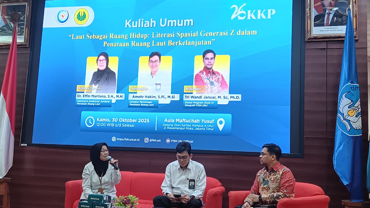 Gerilya ke Kampus, KKP Ajak Gen-Z Jaga Kesehatan Laut sebagai Ruang Hidup