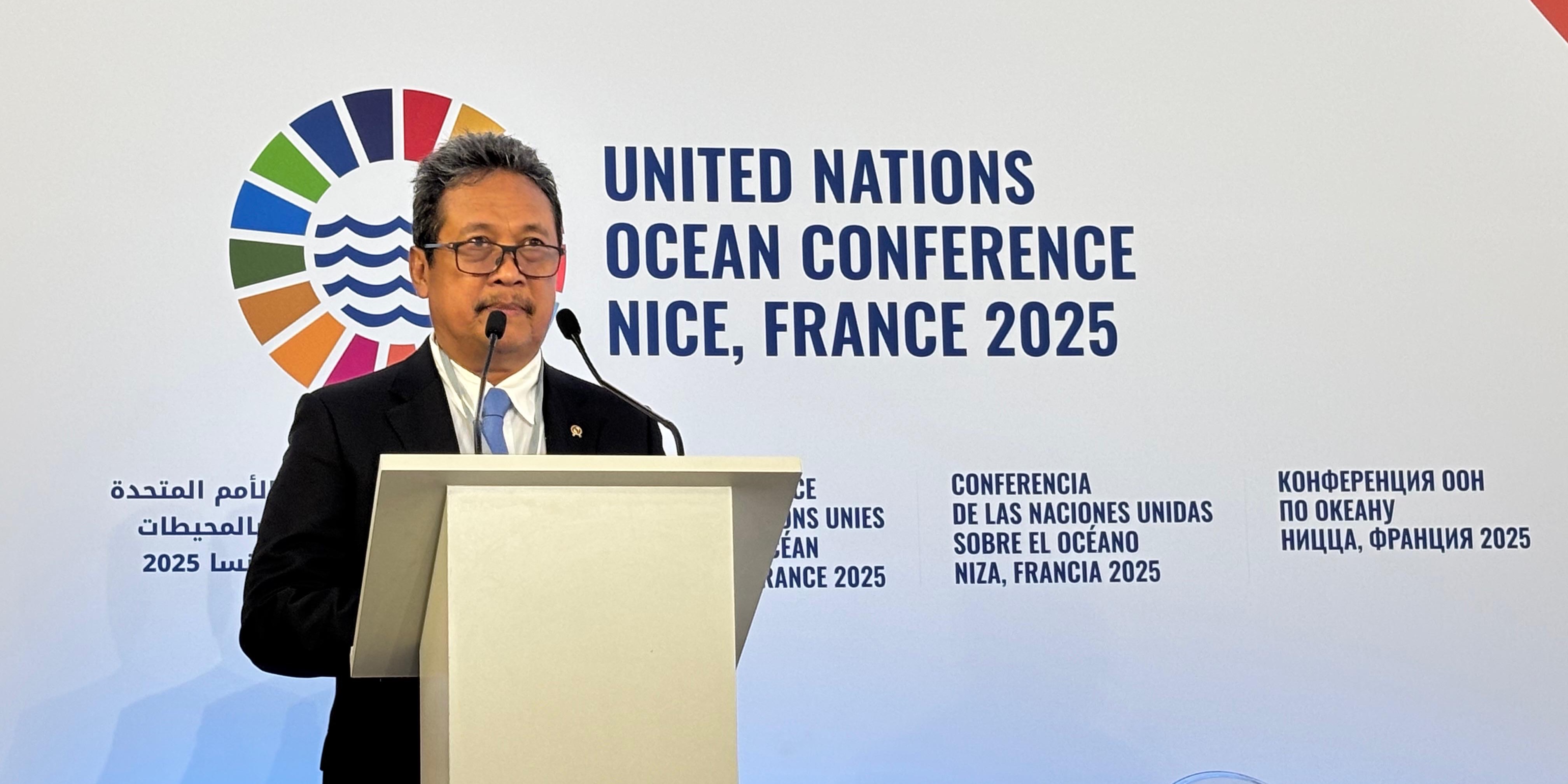 Indonesia Tegaskan Komitmen Kelola Laut Berkelanjutan di UNOC Ke-3