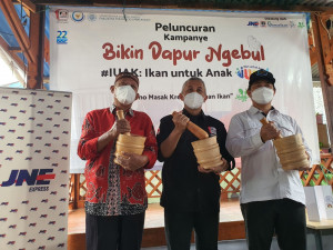 Jaga Generasi Penerus Bangsa, KKP bersama FoodBank of Indonesia Bikin Kampanye ”Bikin Dapur Ngebul”