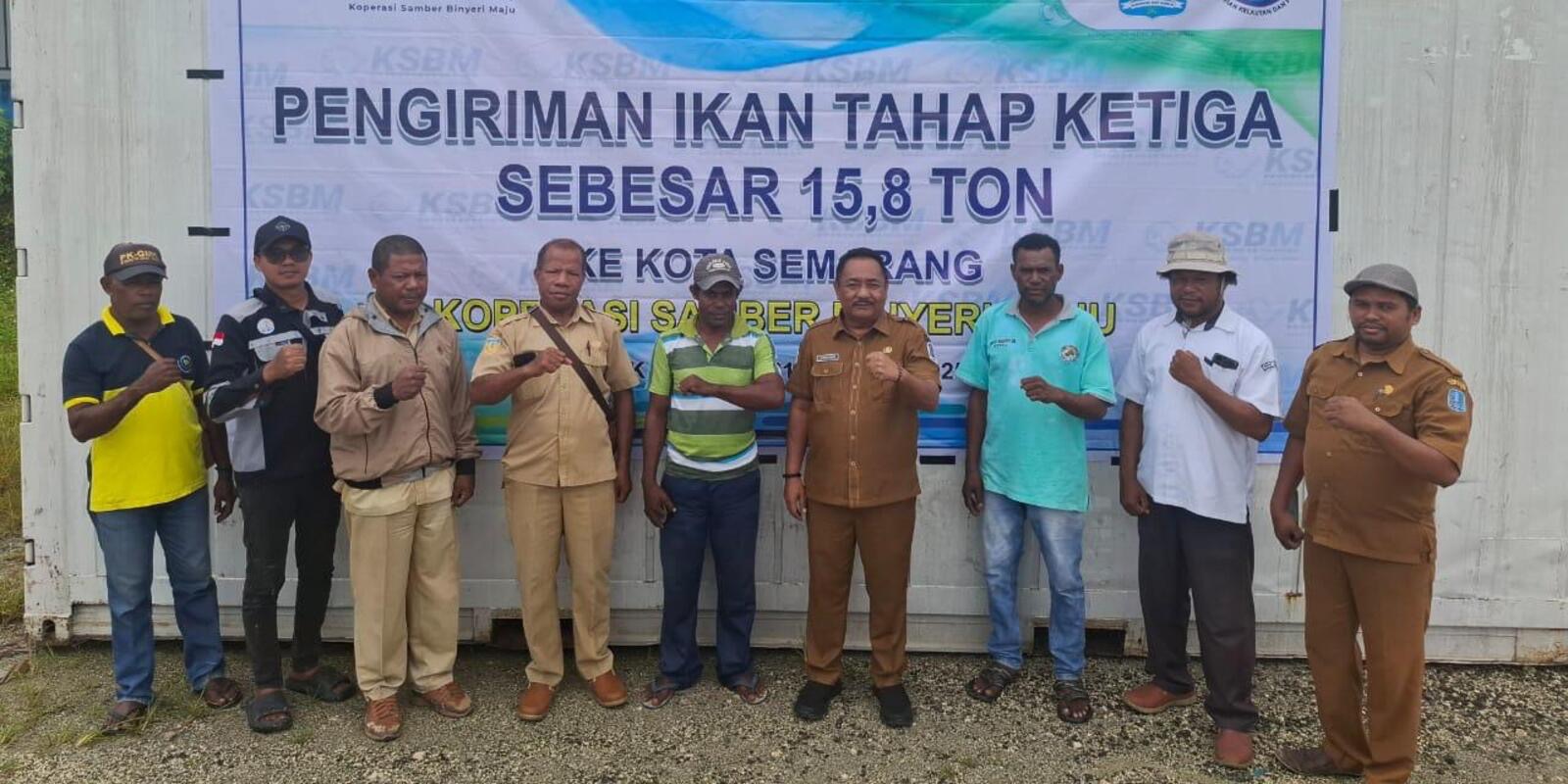 Kalamo Biak Sukses Dongkrak Ekonomi Masyarakat, Terbaru Kirim 15,8 Ton Ikan Segar ke Jawa