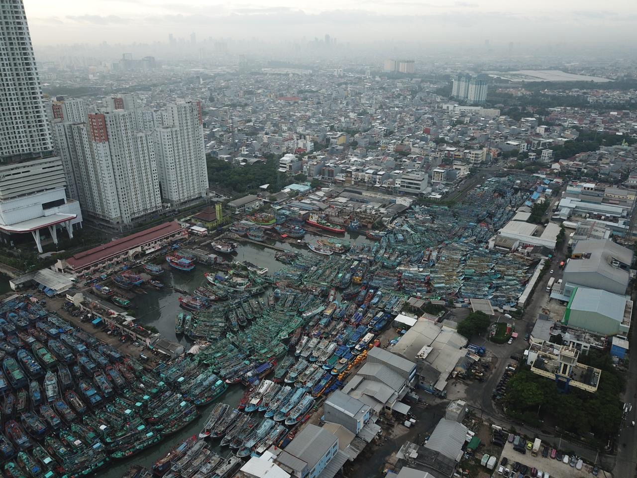 KKP Berlakukan Moratorium Sementara Izin Kapal Berpangkalan di Muara Angke