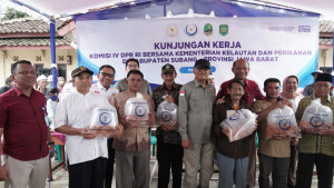 KKP dan DPR Dukung Pemanfaatan Potensi Budidaya Air Tawar di Subang