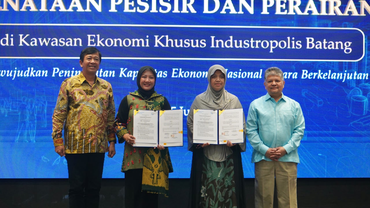 KKP Perkuat Penataan Pesisir dan Perairan di KEK Industropolis Batang