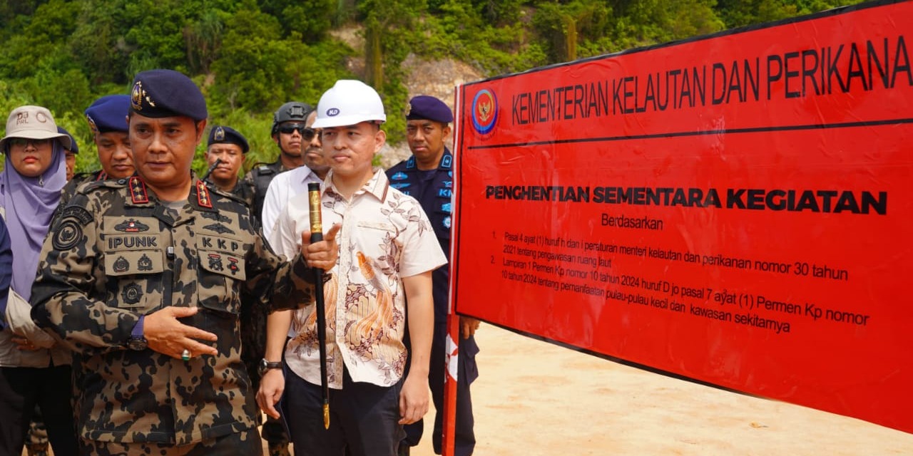 KKP Segel Pemanfaatan Tiga Pulau Kecil Tidak Sesuai Ketentuan di Kepri