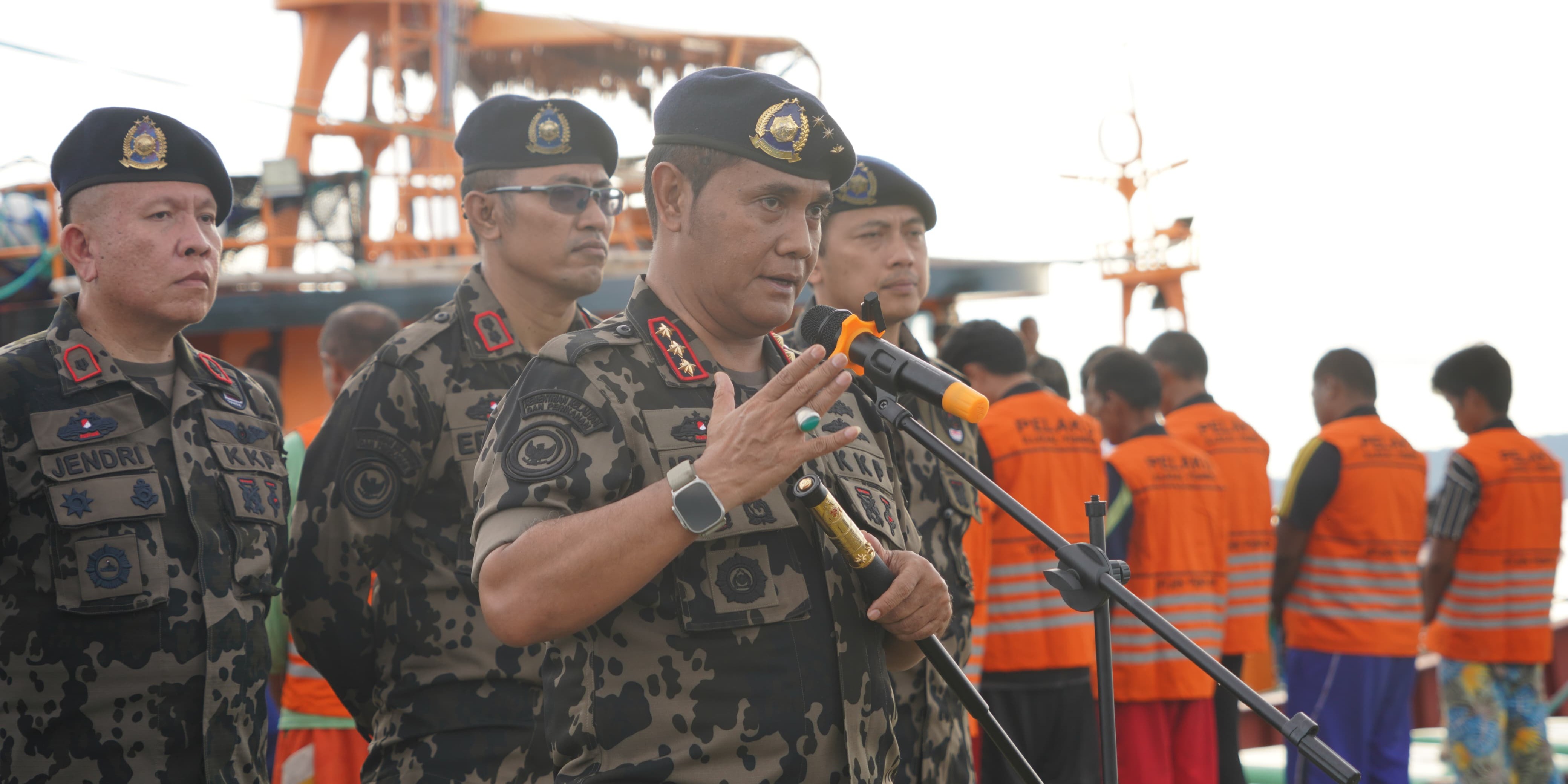 KKP Tangkap 2 Kapal Ikan Ilegal Filipina di Perairan Papua