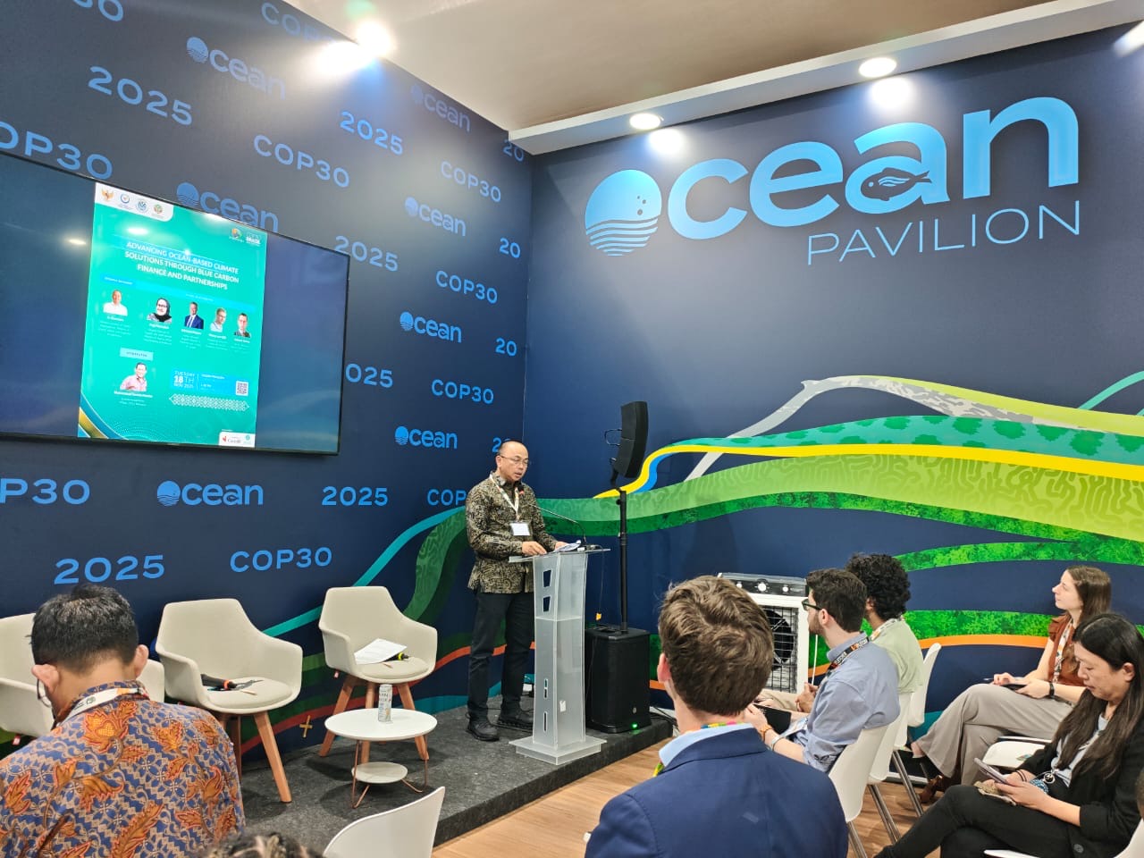 KKP Tegaskan Komitmen Perkuat Solusi Iklim Melalui Pembiayaan Blue Carbon dan Kemitraan Global