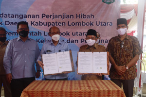 KKP Terima Hibah Tanah dan Bangunan dari Pemkab Lombok Utara