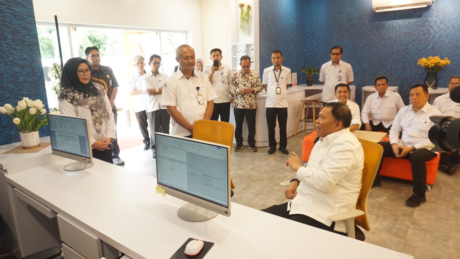 Kunjungan Kerja Wakil Menteri Kelautan dan Perikanan di BPPMHKP Makassar