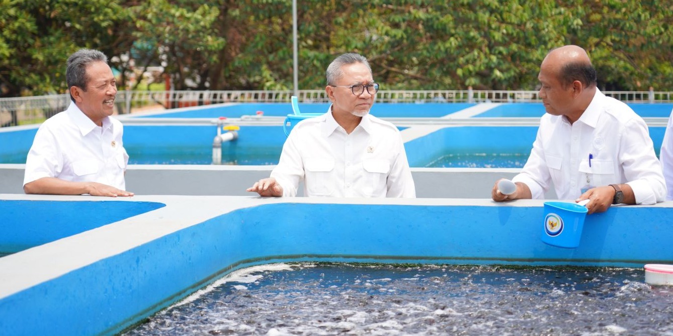 Menteri Trenggono dan Menko Pangan Tinjau Mockup Tematik Mini RAS di Depok