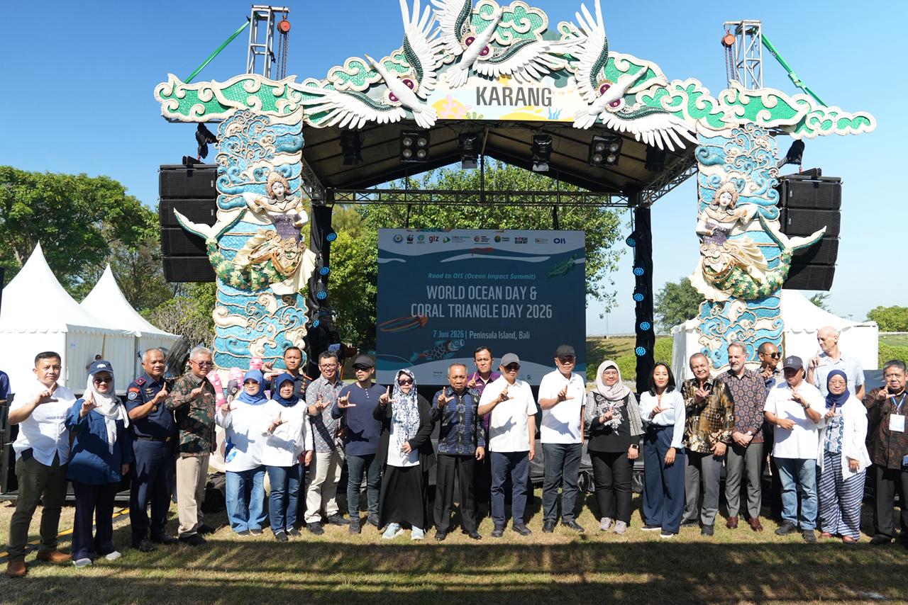 Peringati WOD & Coral Triangle Day 2026, KKP Perkuat Aksi Kolaborasi Lindungi Laut