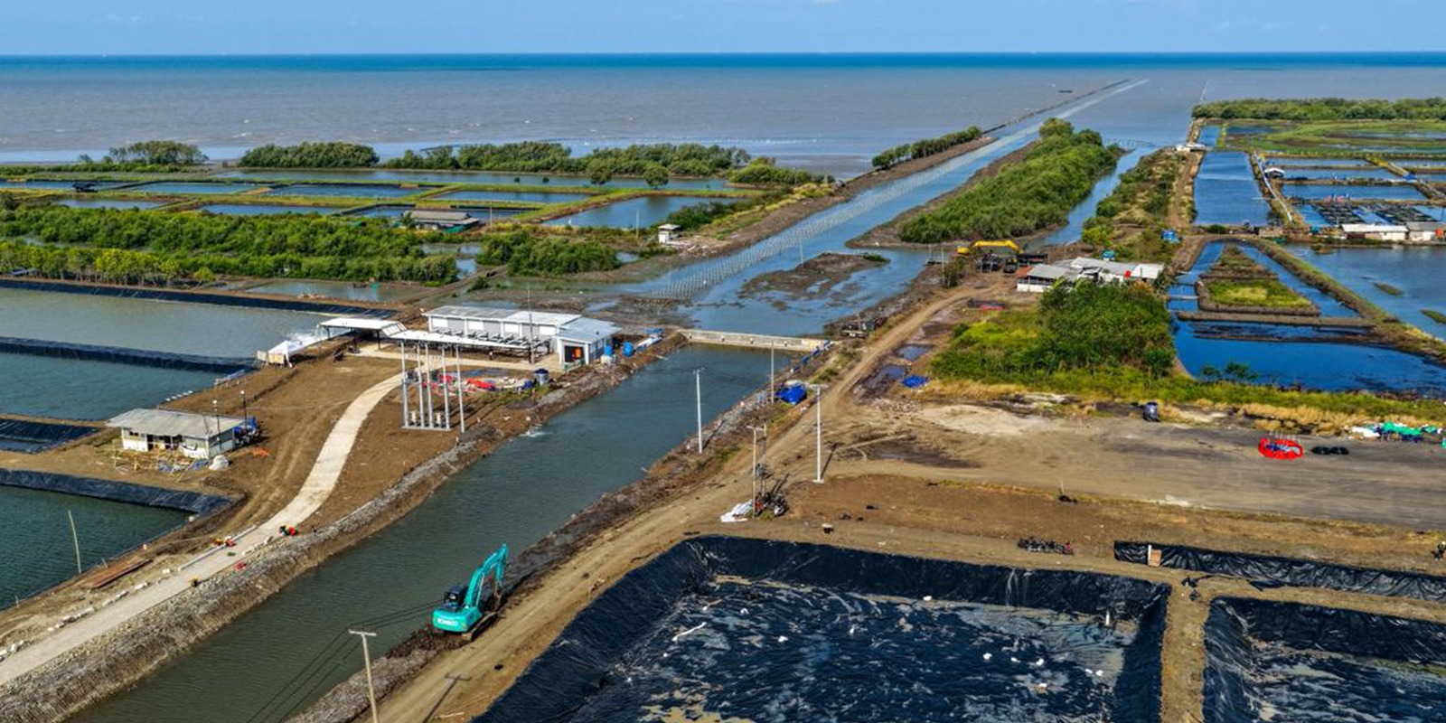 Progres Intake Air Laut BINS Karawang Per 24 Desember 2025