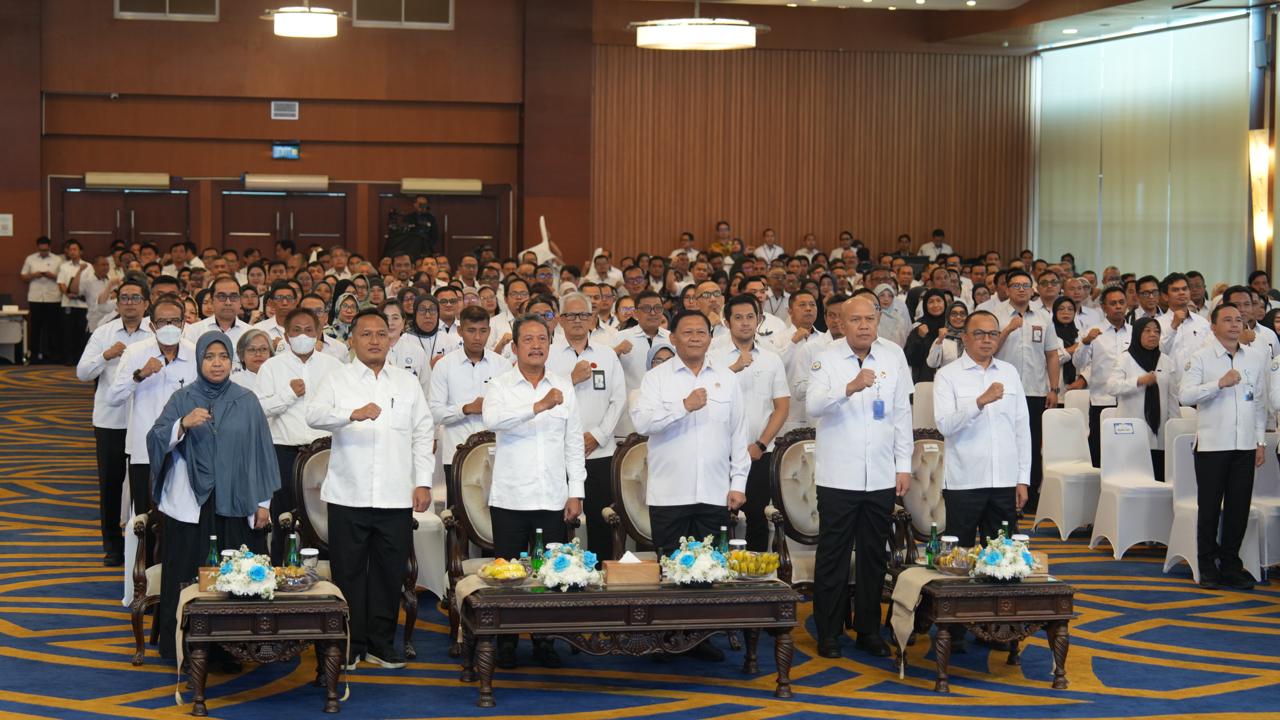 Rapat Konsolidasi Internal, Itjen KKP Siap Kawal PKPN