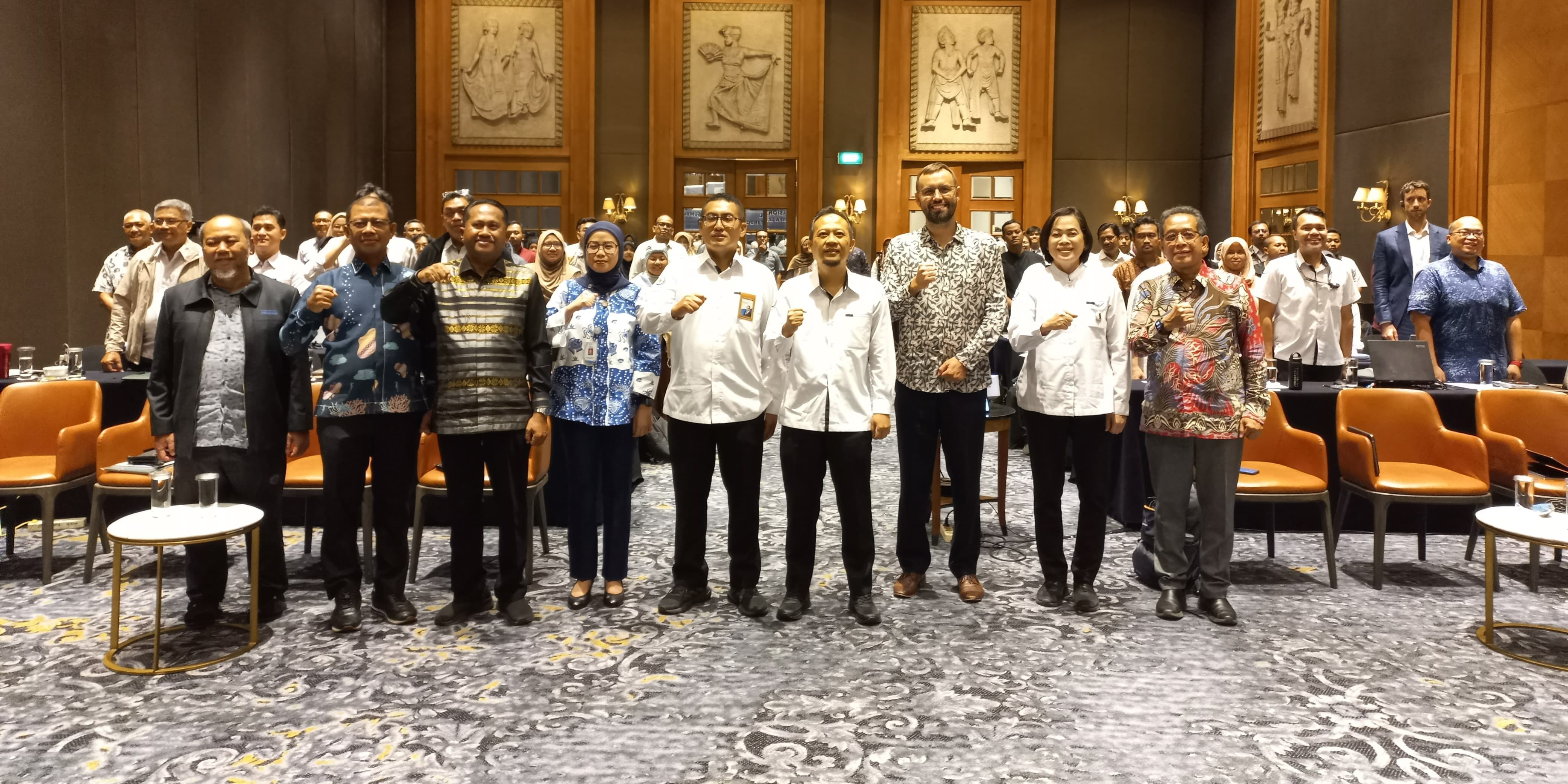 Rapat Koordinasi Nasional Peta Jalan Neraca Sumber Daya Laut untuk Ketahanan Pangan Biru dan Ekonomi Laut Berkelanjutan, Jakarta (12/2)