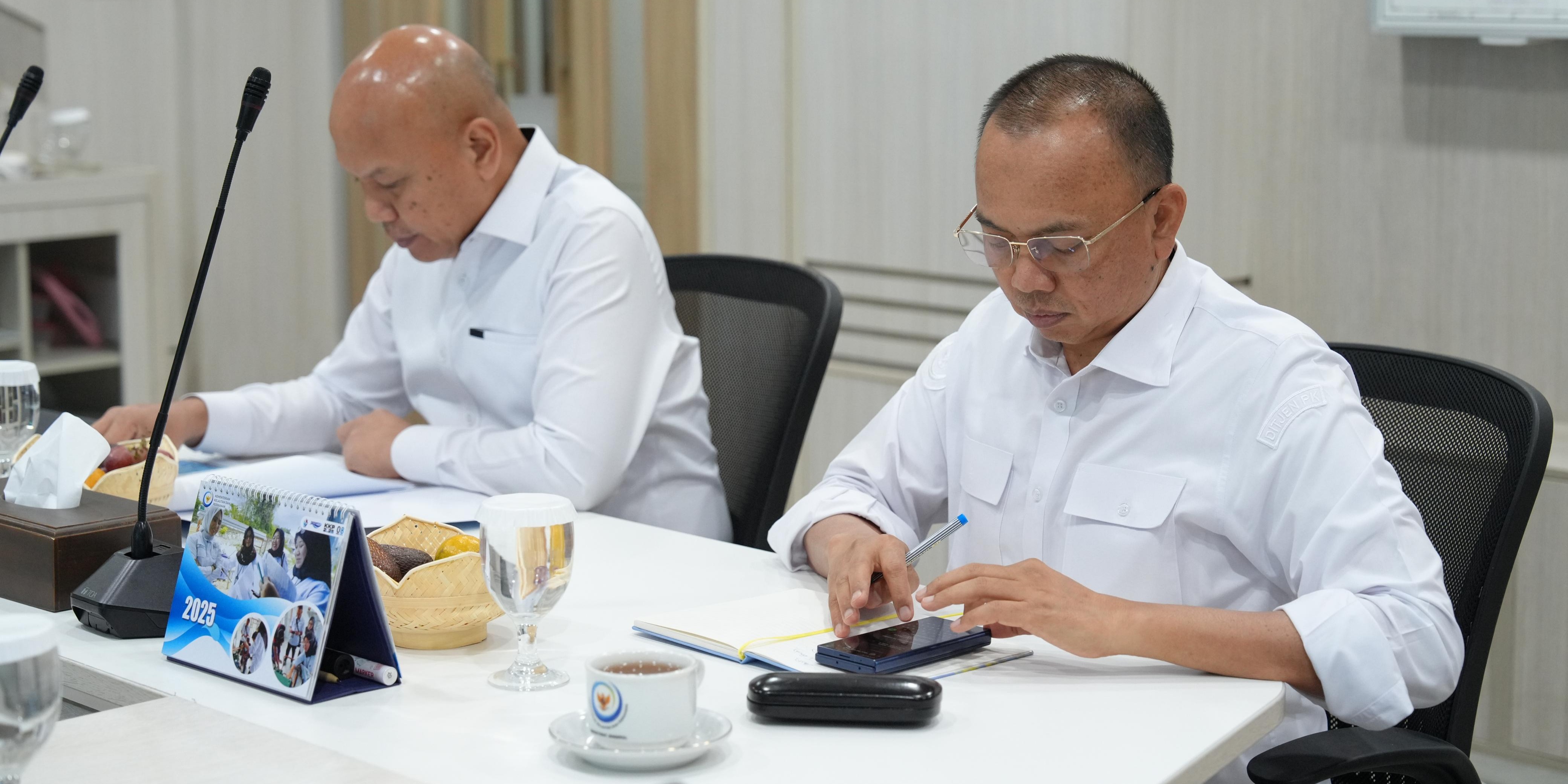 Rapat Pembahasan Program Prioritas Ekstensifikasi dan Intensifikasi Kawasan Tambajk Garam Tahun 2025