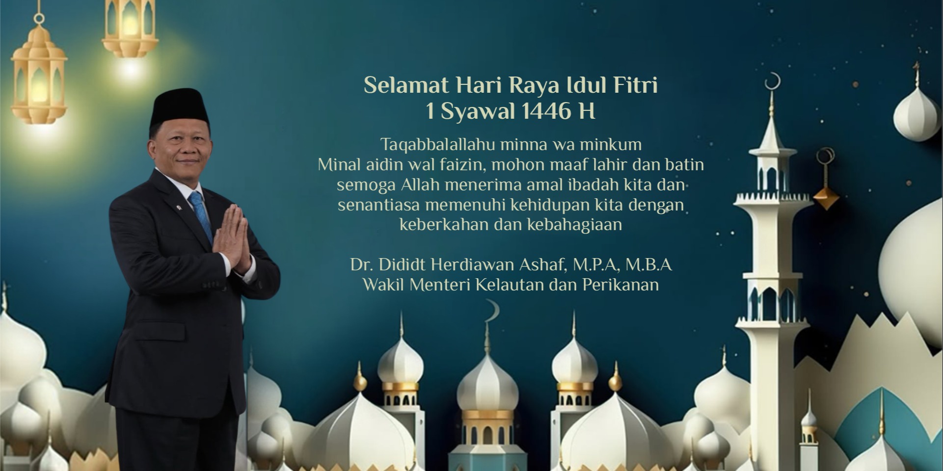 Selamat Hari Raya Idul Fitri 1 Syawal 1446 H