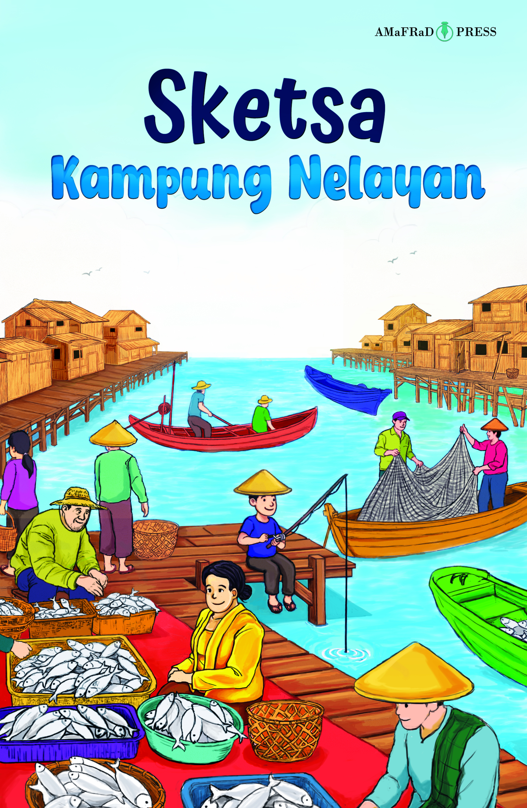 SKETSA KAMPUNG NELAYAN