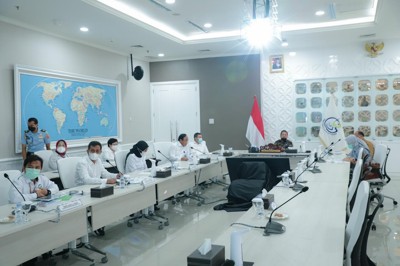 Menteri Trenggono Bersama Jajaran Pejabat Lingkup KKP
