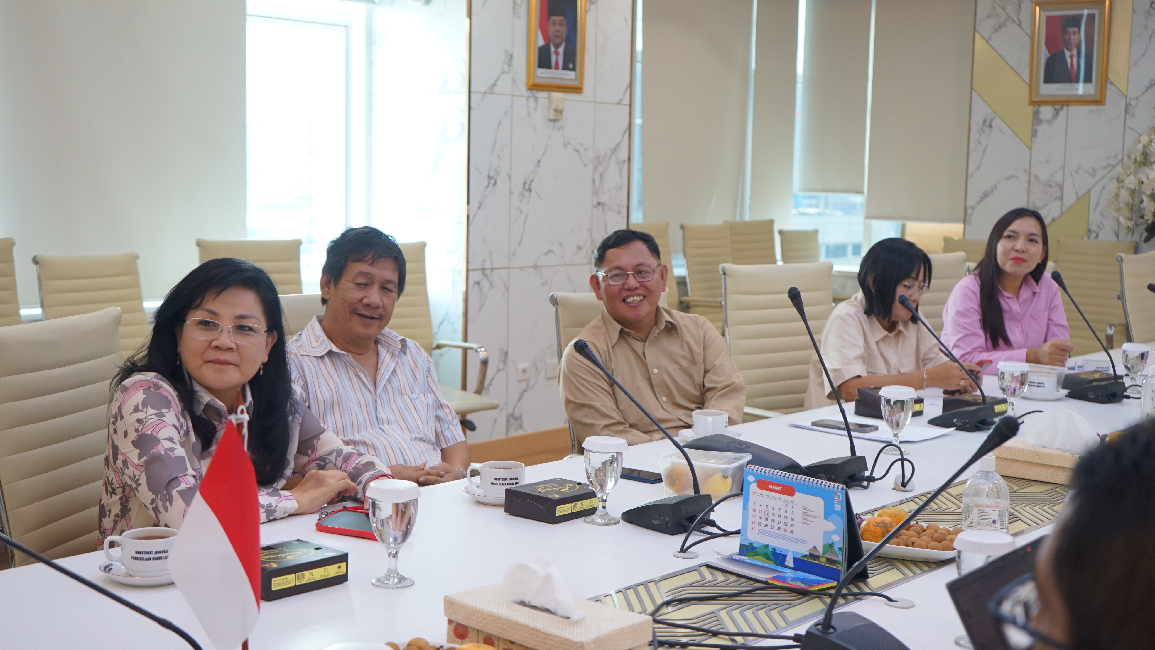 Kunjungan Dinas Kelautan dan Perikanan Provinsi Sulawesi Utara terait KKRL Internasional Fish Market Program KKP-JICA di Provinsi Sulawesi Utara, (1/3).