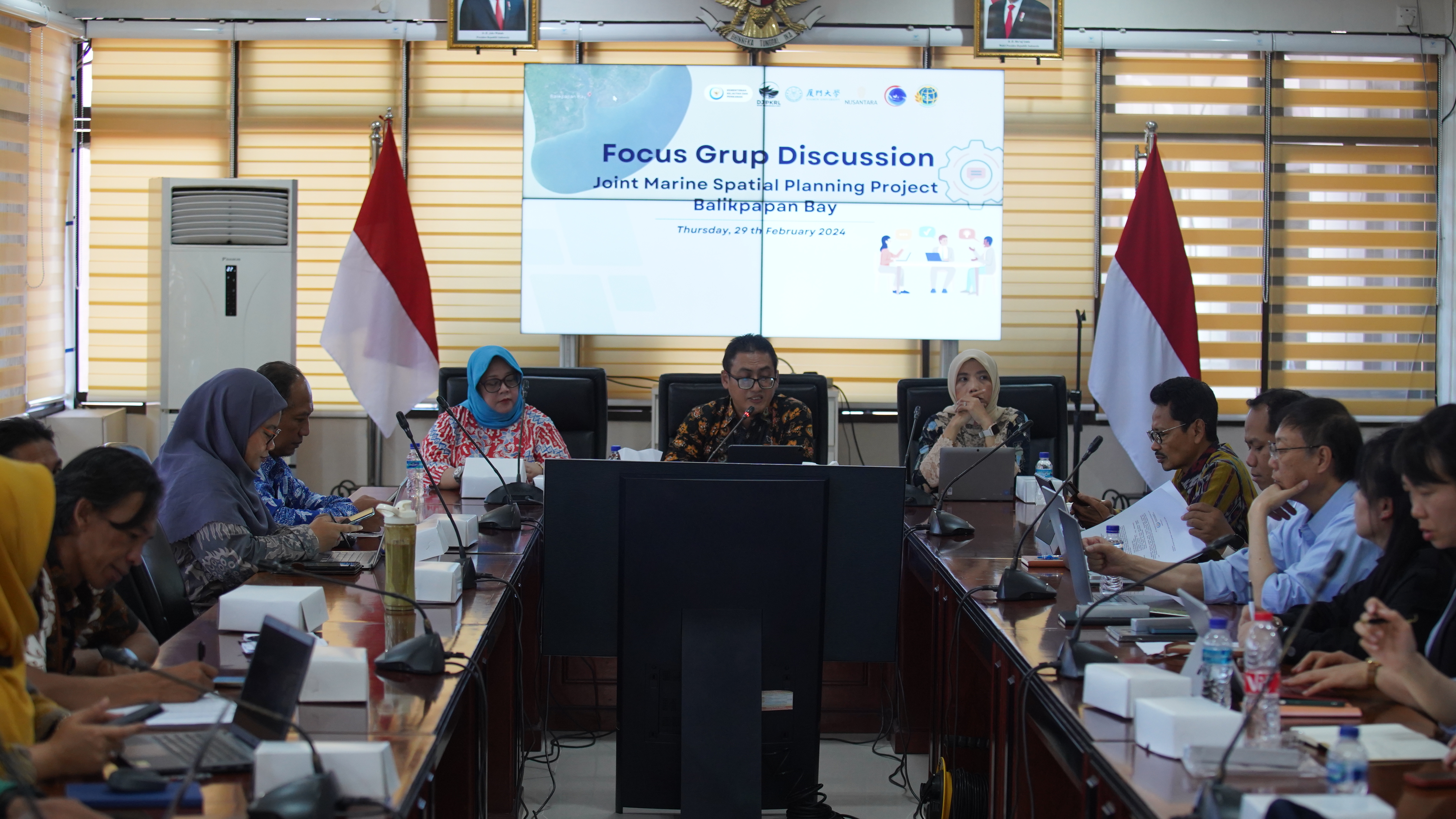 Focus Group Discussion (FGD) Joint Marine Spatial Planning di Teluk Balikpapan dalam mendukung IKN dan KSN Sasamba