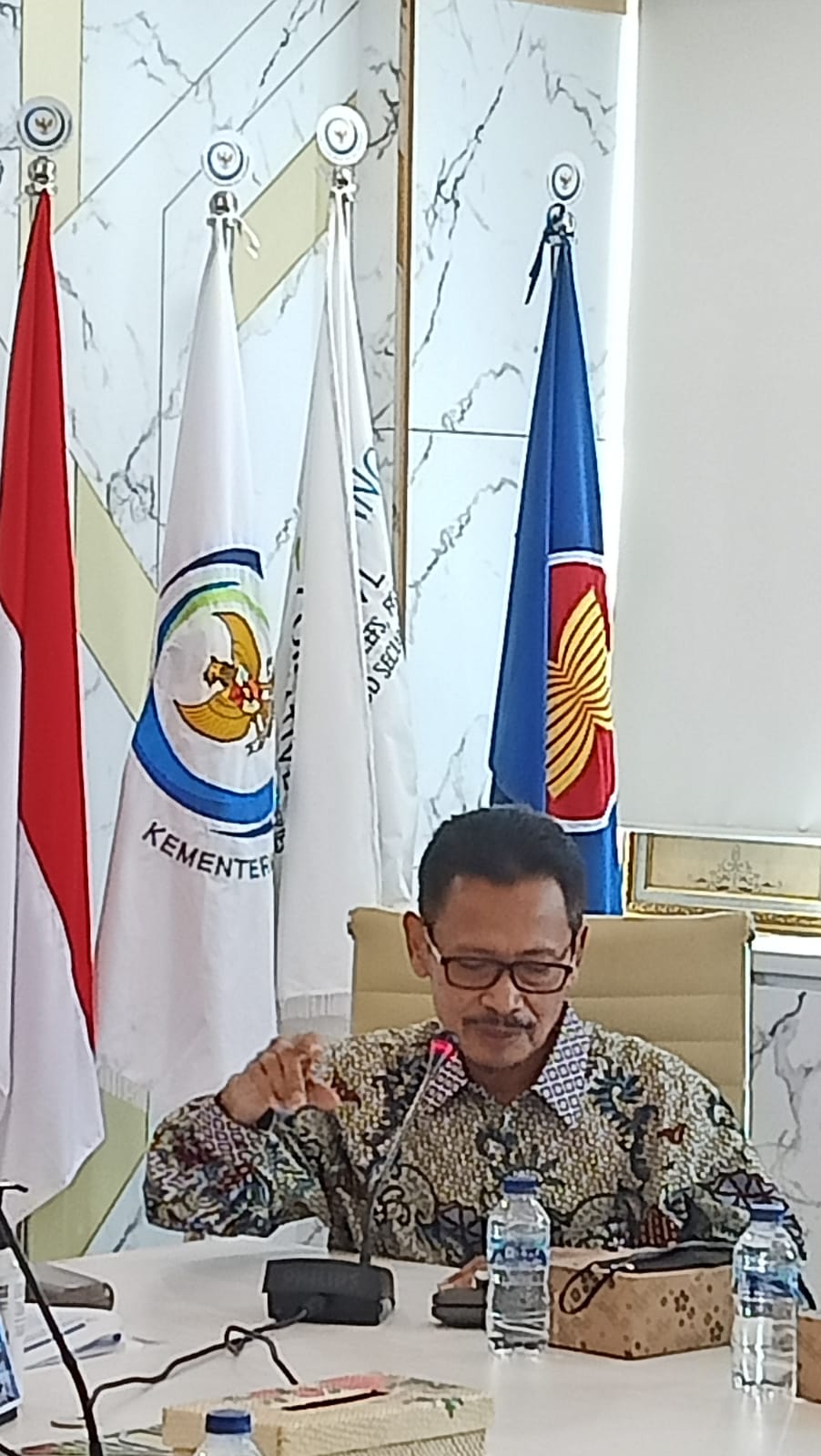 Sosialisasi Peraturan Menteri Kelautan dan Perikanan Nomor 28 Tahun 2021 tentang Penyelenggaraan Penataan Ruang Laut dengan SKK Migas