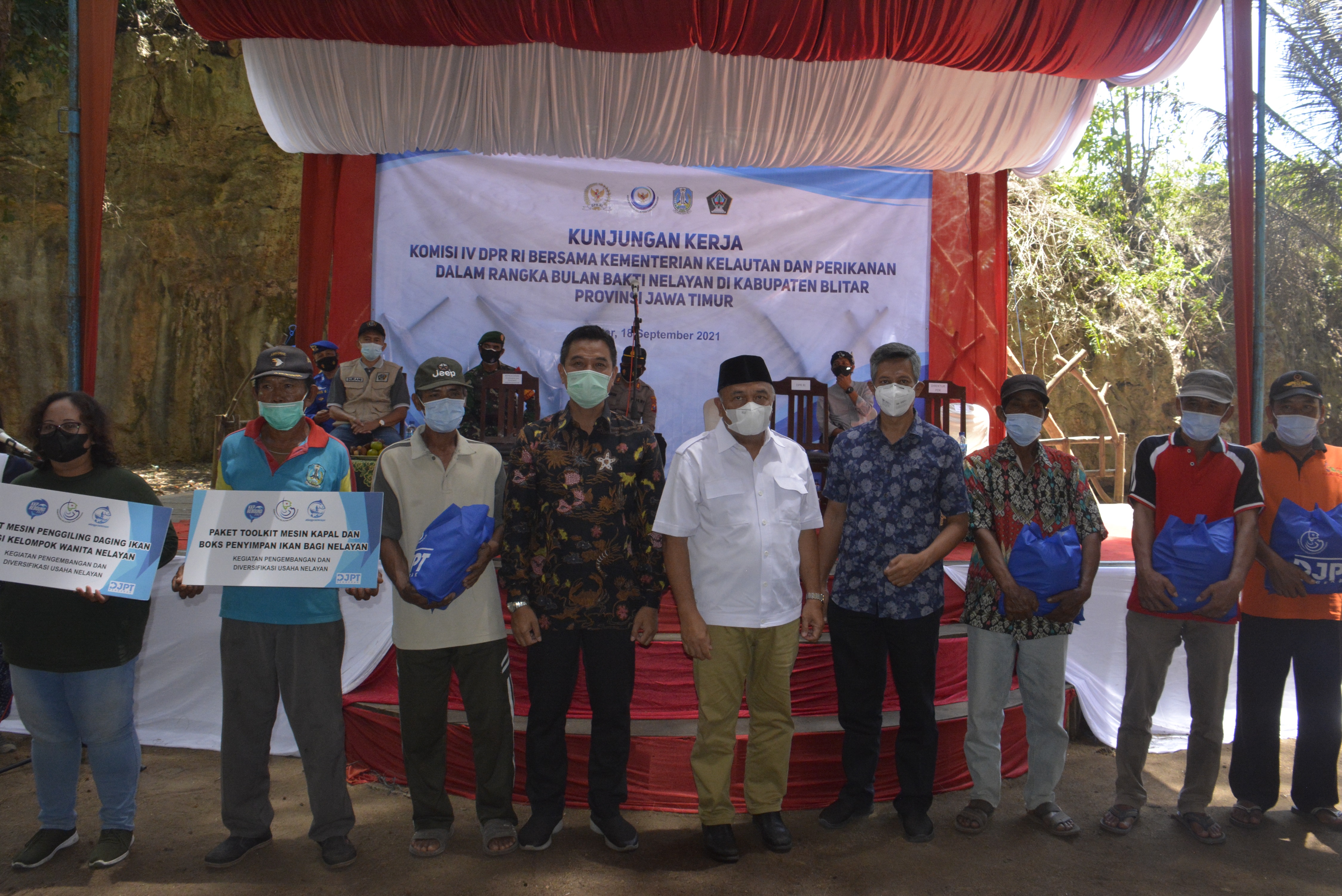 Bakti Nelayan di Kabupaten Blitar