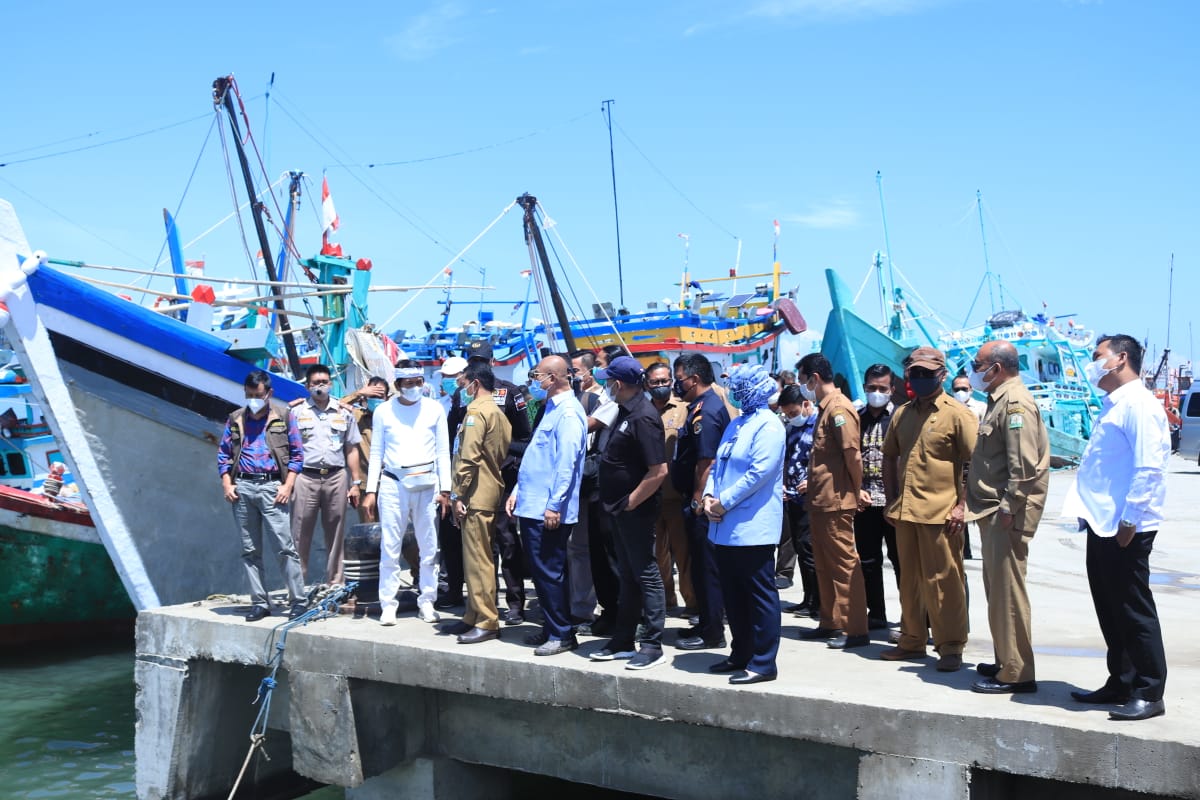 Kunjungan Kerja KKP dan Komisi IV DPR RI di PPS Lampulo, Banda Aceh