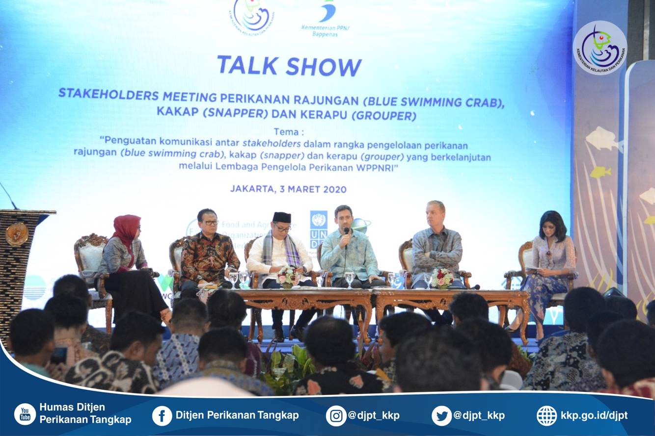 Peluncuran LPP WPPNRI dan Harvest Strategy Pengelolaan Perikanan Rajungan, Kakap dan Kerapu