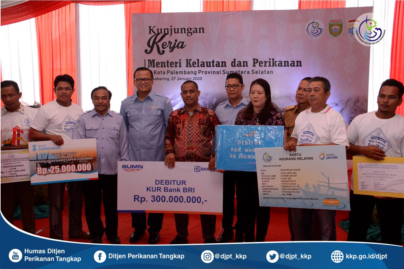Peresmian TPI Perairan Umum Daratan Jakabaring Palembang
