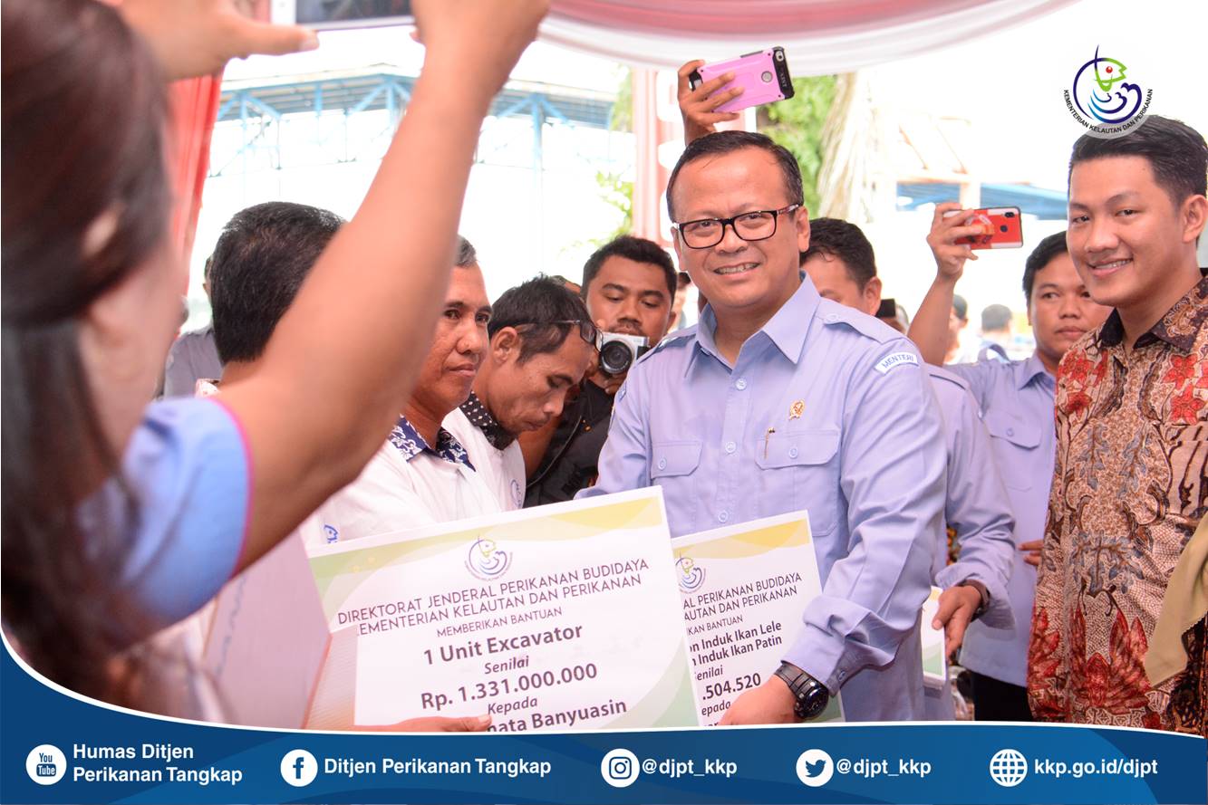 Peresmian TPI Perairan Umum Daratan Jakabaring Palembang