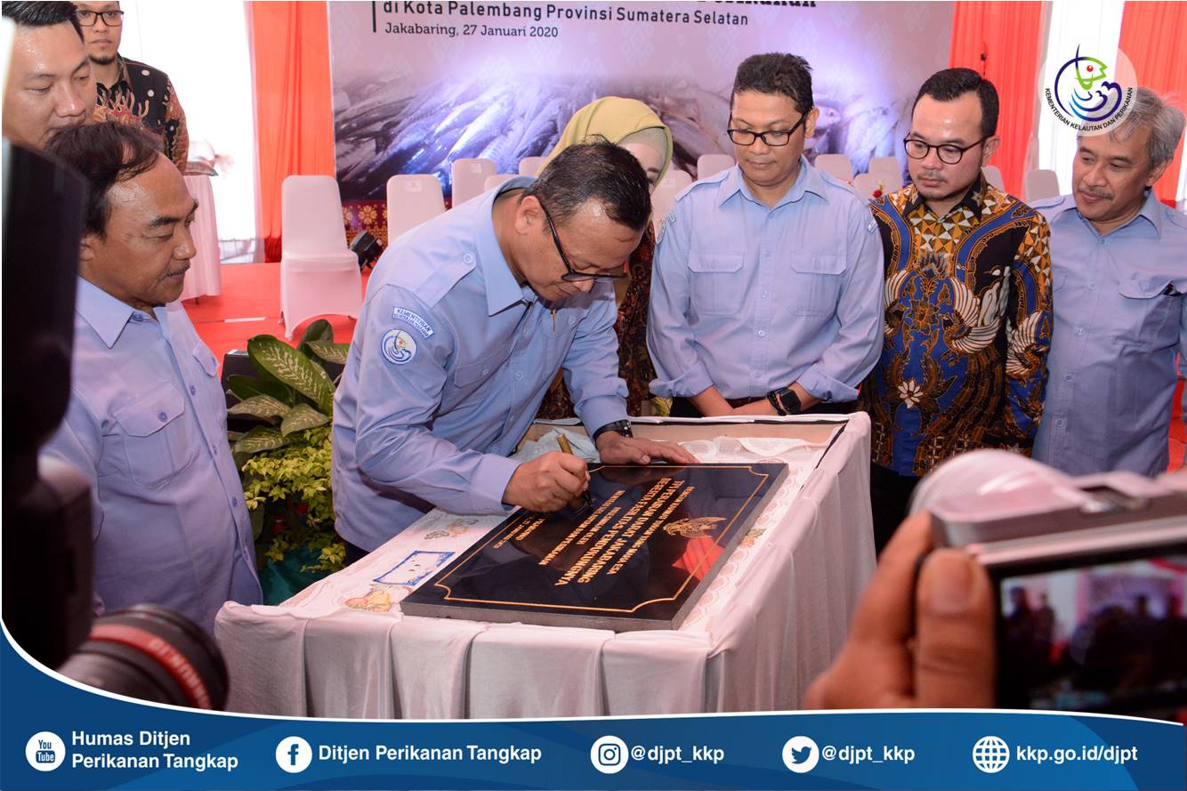 Peresmian TPI Perairan Umum Daratan Jakabaring Palembang