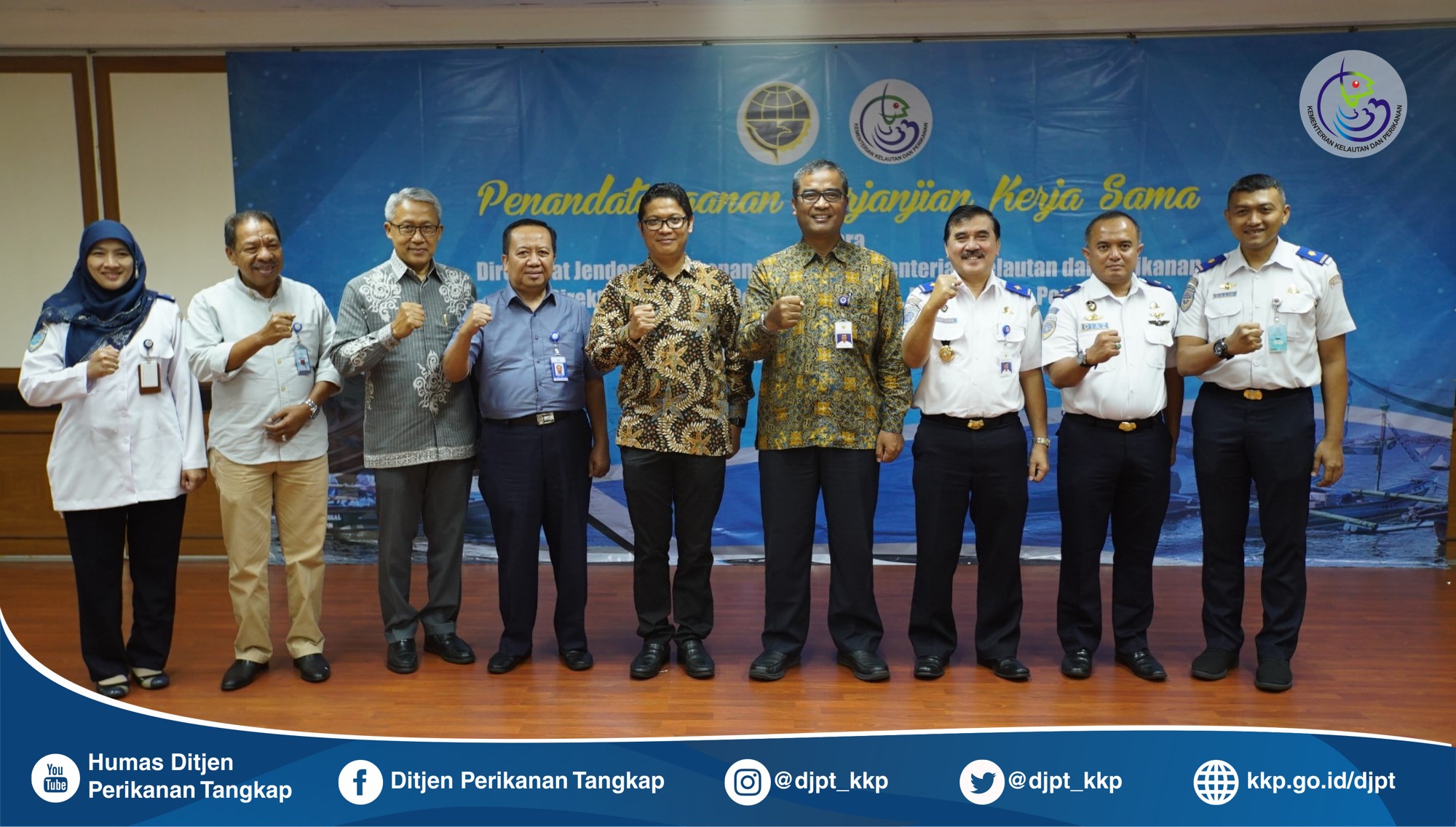 Penandatanganan Perjanjian Kerja Sama dengan Ditjen Perhubungan Laut, Kementerian Perhubungan