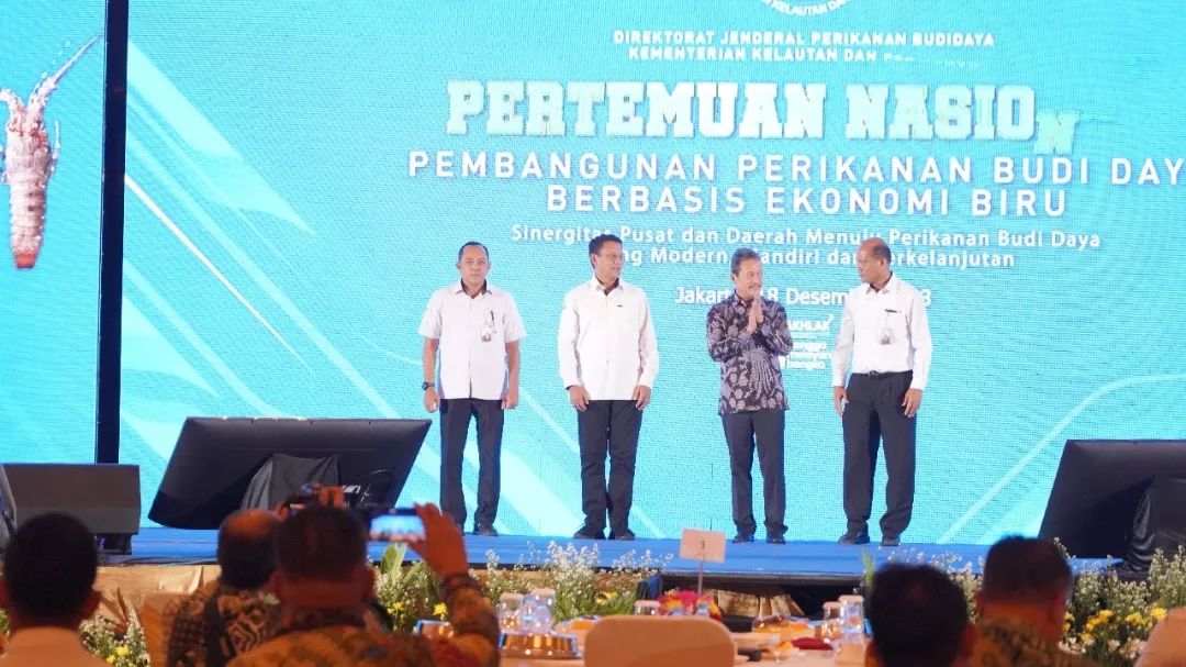 Pertemuan Nasional Pembangunan Perikanan Budi Daya Berbasis Ekonomi Biru