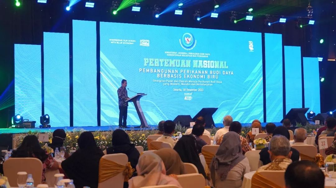 Pertemuan Nasional Pembangunan Perikanan Budi Daya Berbasis Ekonomi Biru