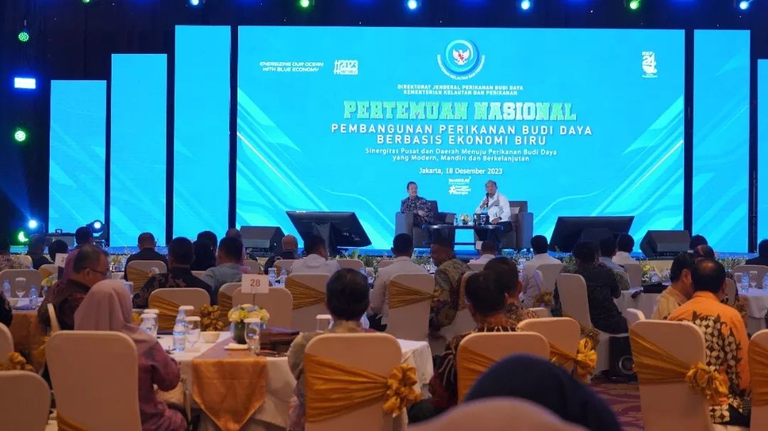 Pertemuan Nasional Pembangunan Perikanan Budi Daya Berbasis Ekonomi Biru