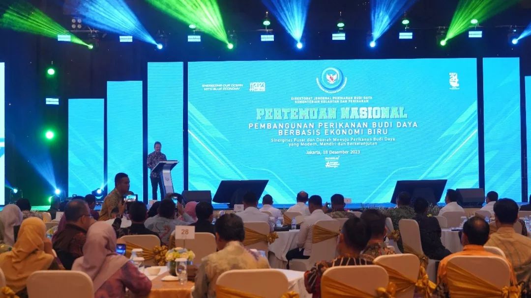 Pertemuan Nasional Pembangunan Perikanan Budi Daya Berbasis Ekonomi Biru