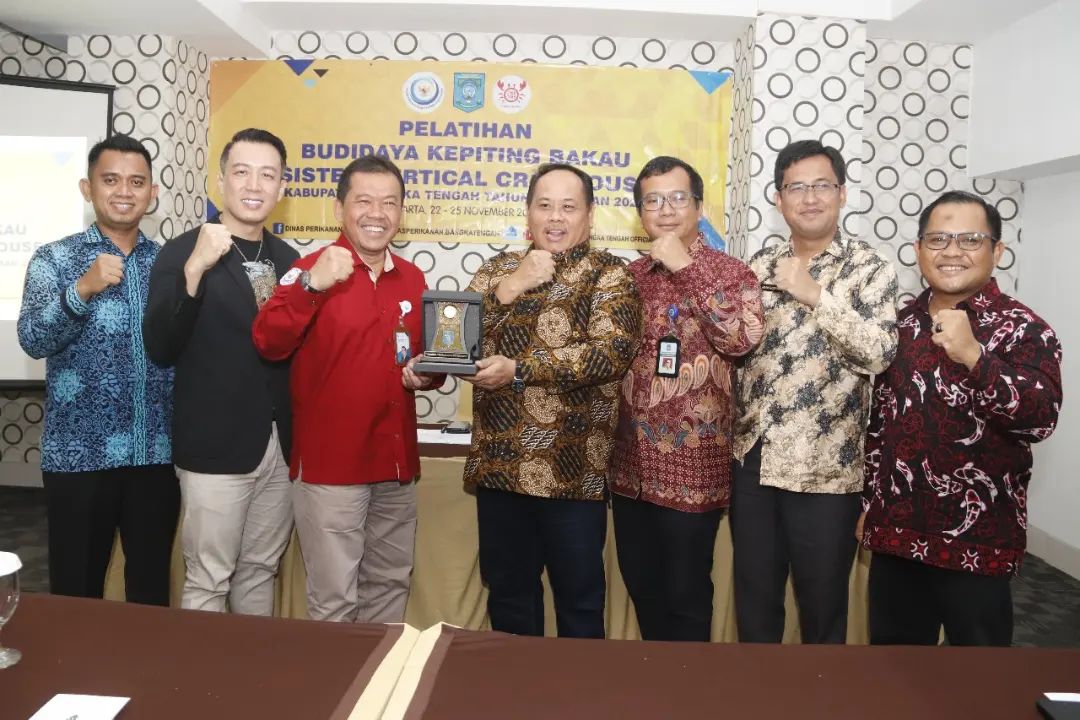Pelatihan Budidaya Kepiting Bakau System Vertical Crab House