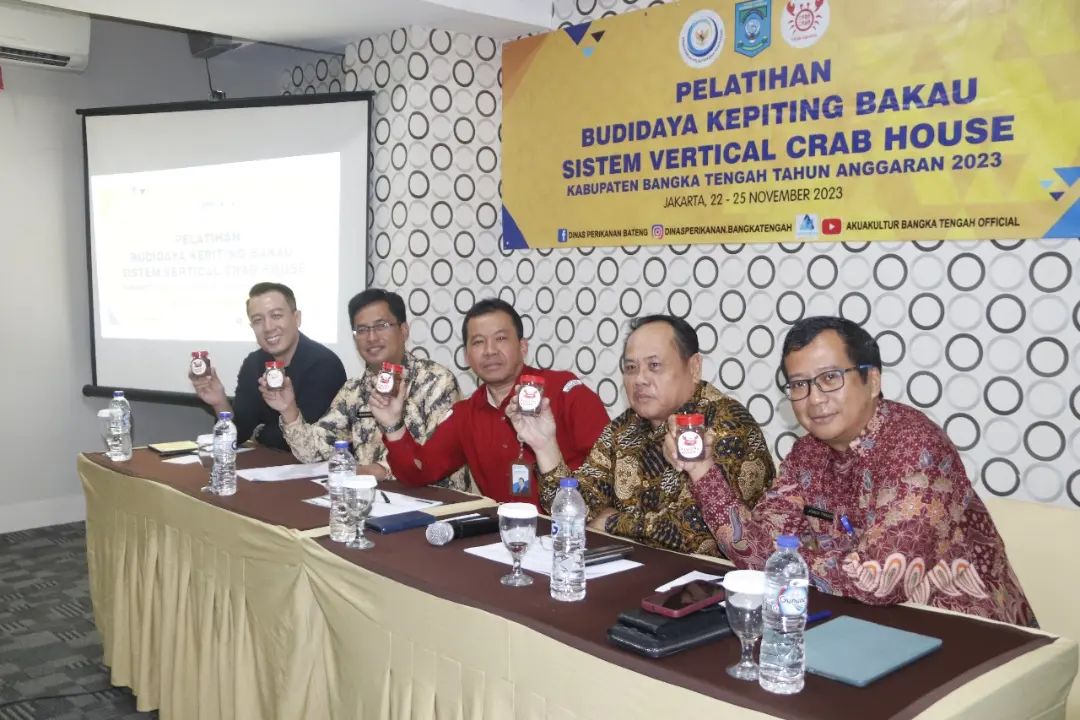 Pelatihan Budidaya Kepiting Bakau System Vertical Crab House