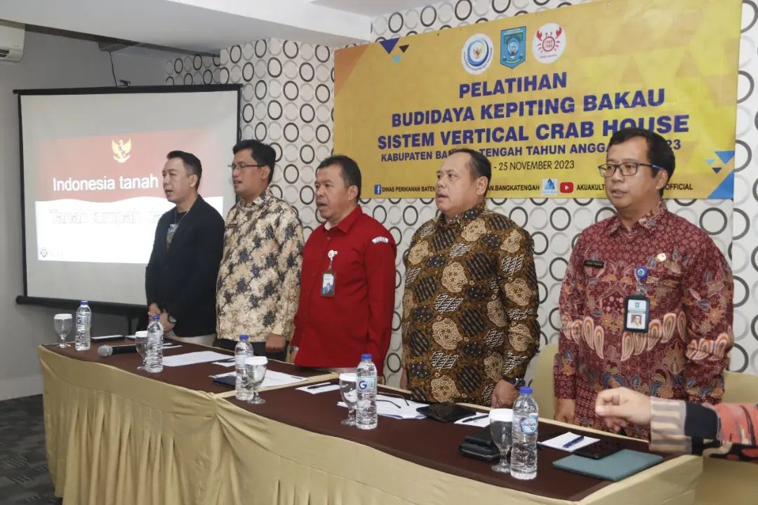 Pelatihan Budidaya Kepiting Bakau System Vertical Crab House