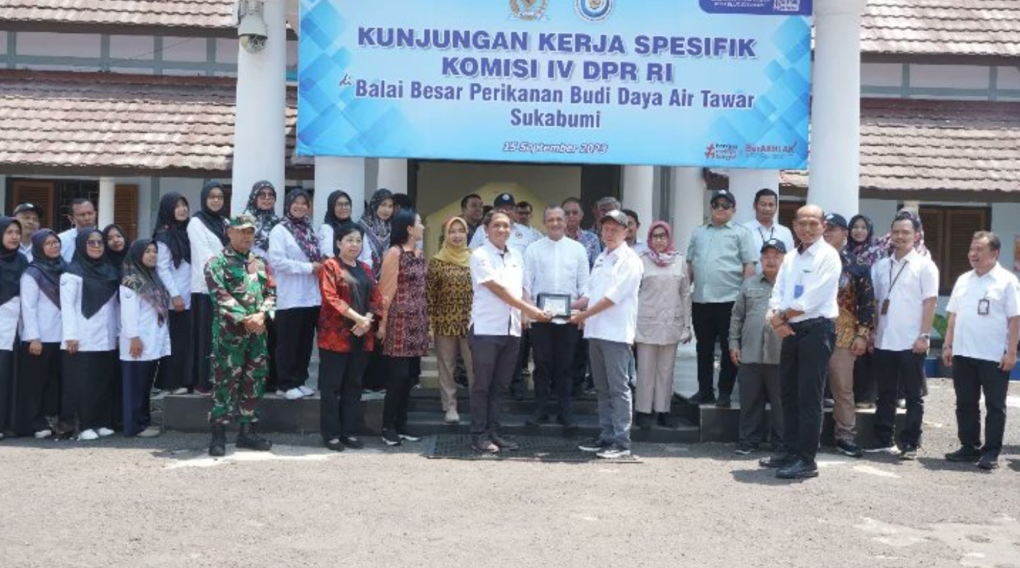 Kunjungan Kerja Komisi IV DPR RI ke BBPBAT Sukabumi