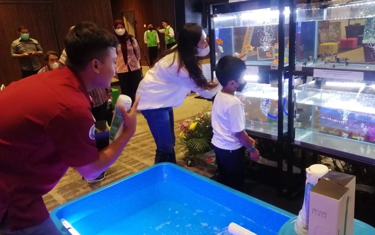 Direktorat Jenderal Perikanan Budidaya mengikuti pameran Kalikan Expo 2022 di JIExpo Kemayoran Jakarta