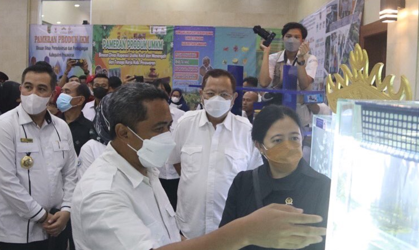 Dirjen PB mendampingi Kunjungan Kerja Ketua DPR RI di Provinsi Lampung