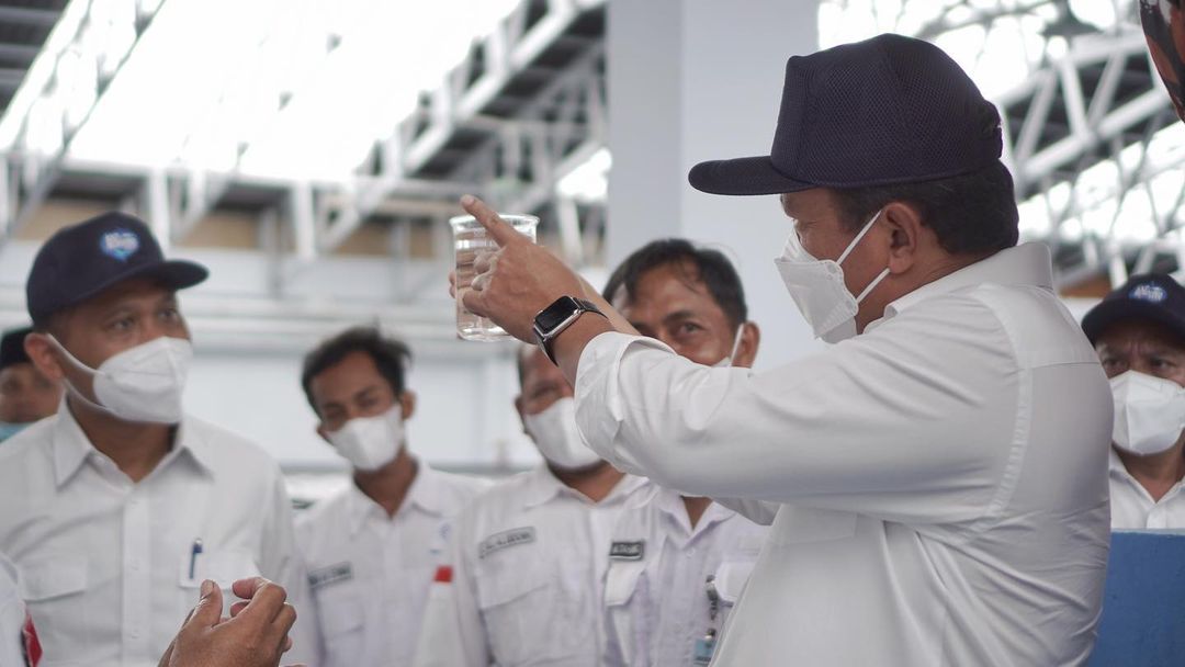 Kunjungan Kerja Menteri di Klaster Tambak Udang Vaname Kabupaten Aceh Timur (7/9/21)