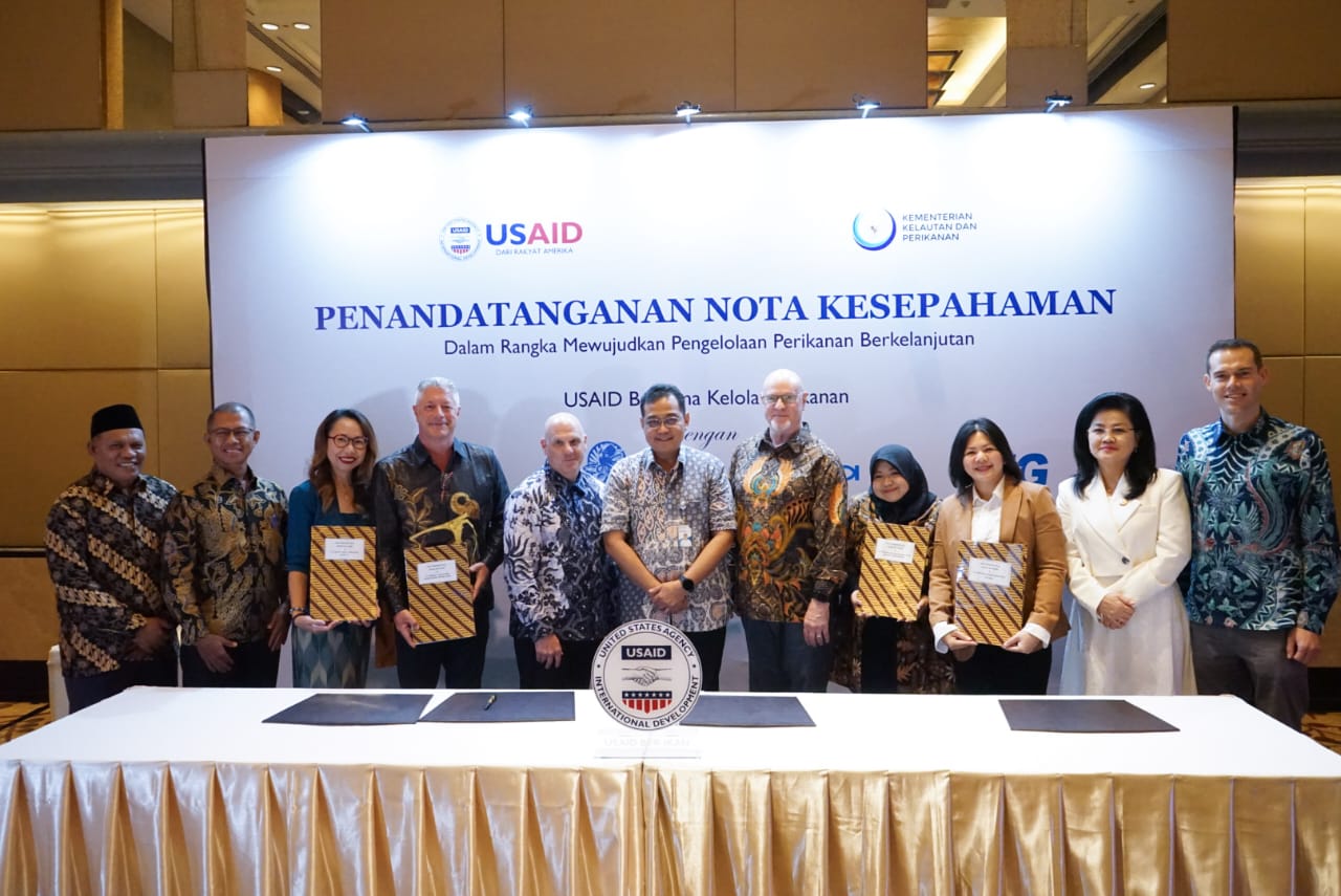 Penandatanganan Nota Kesepahaman dalam Rangka Mewujudkan Pengelolaan Perikanan Berkelanjutan