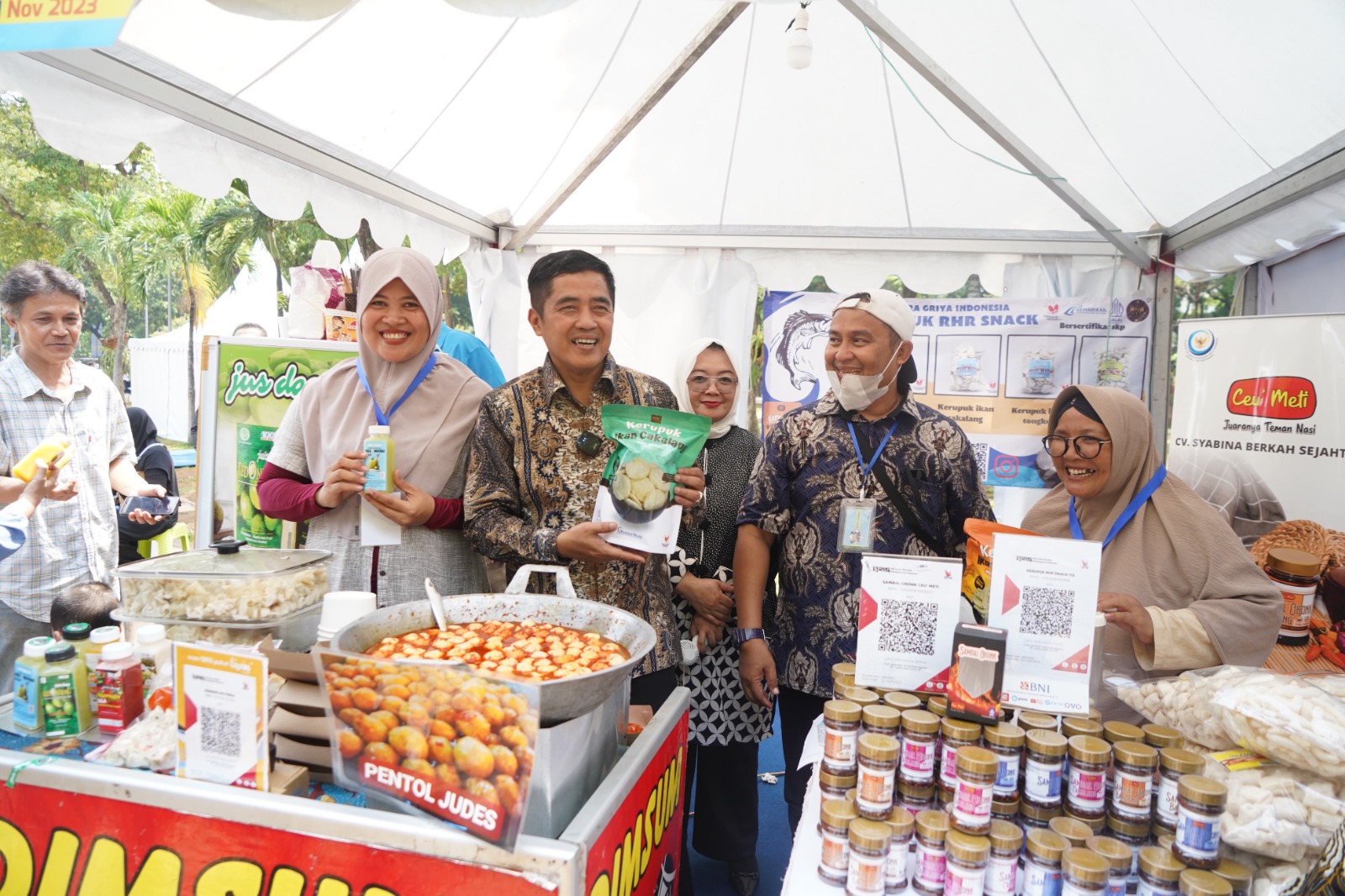 Pameran Produk Olahan Perikanan dalam Rangka Peringatan HARKANAS 2023
