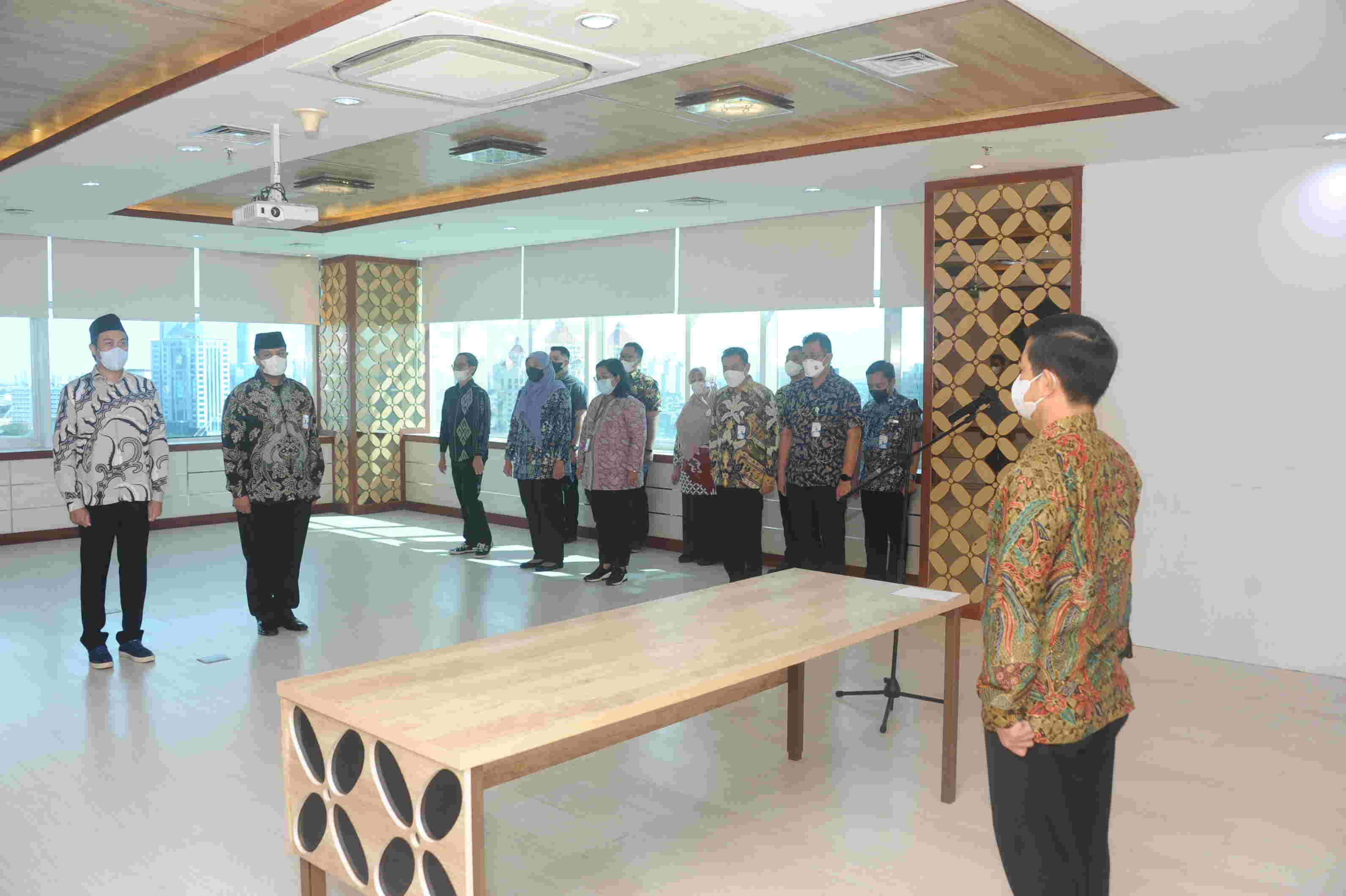 Pelantikan Pejabat Fungsional Pembina Mutu dan Analis Pasar Hasil Perikanan