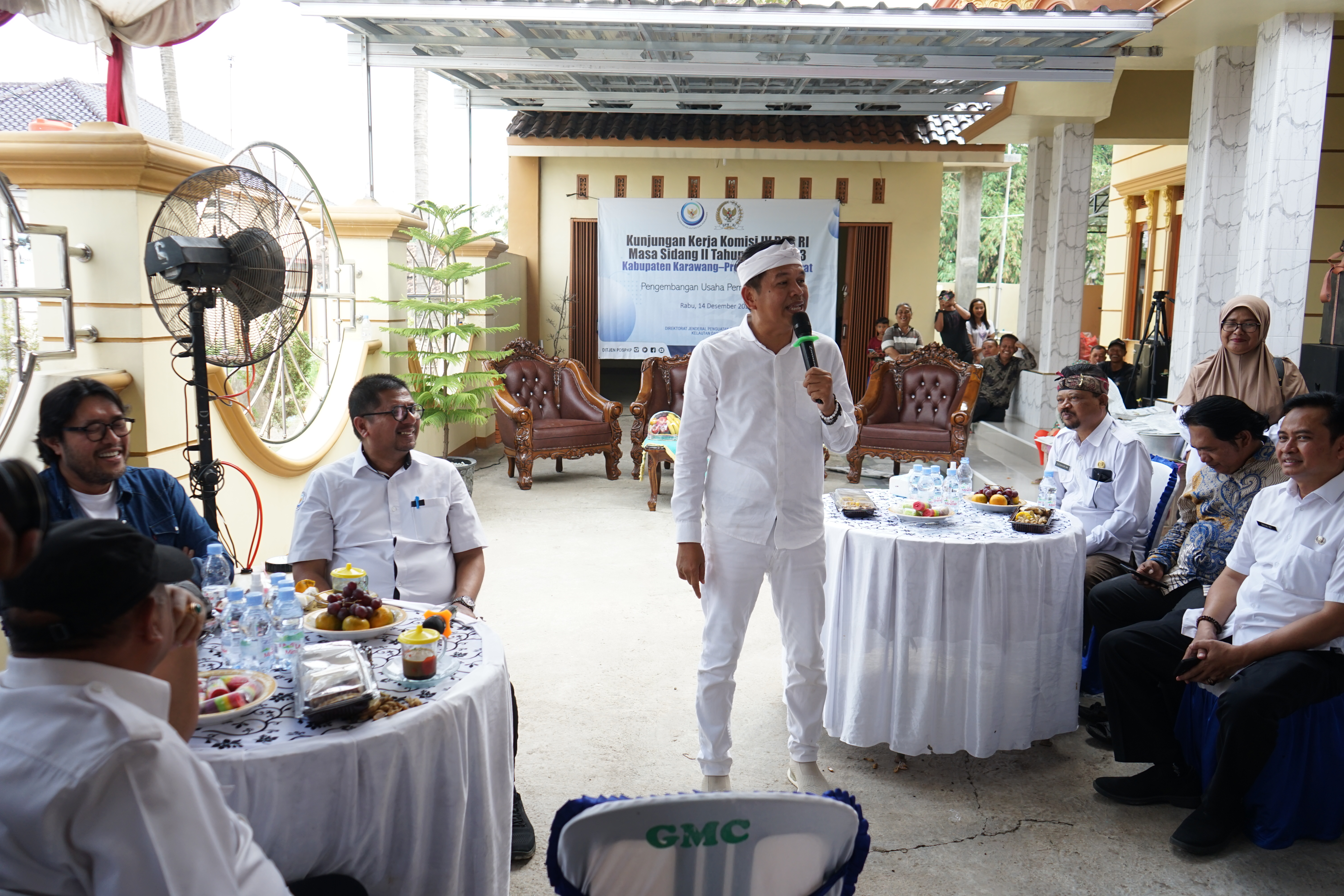 Kunjungan Kerja KKP Bersama Komisi IV DPR RI di Kabupaten Kerawang